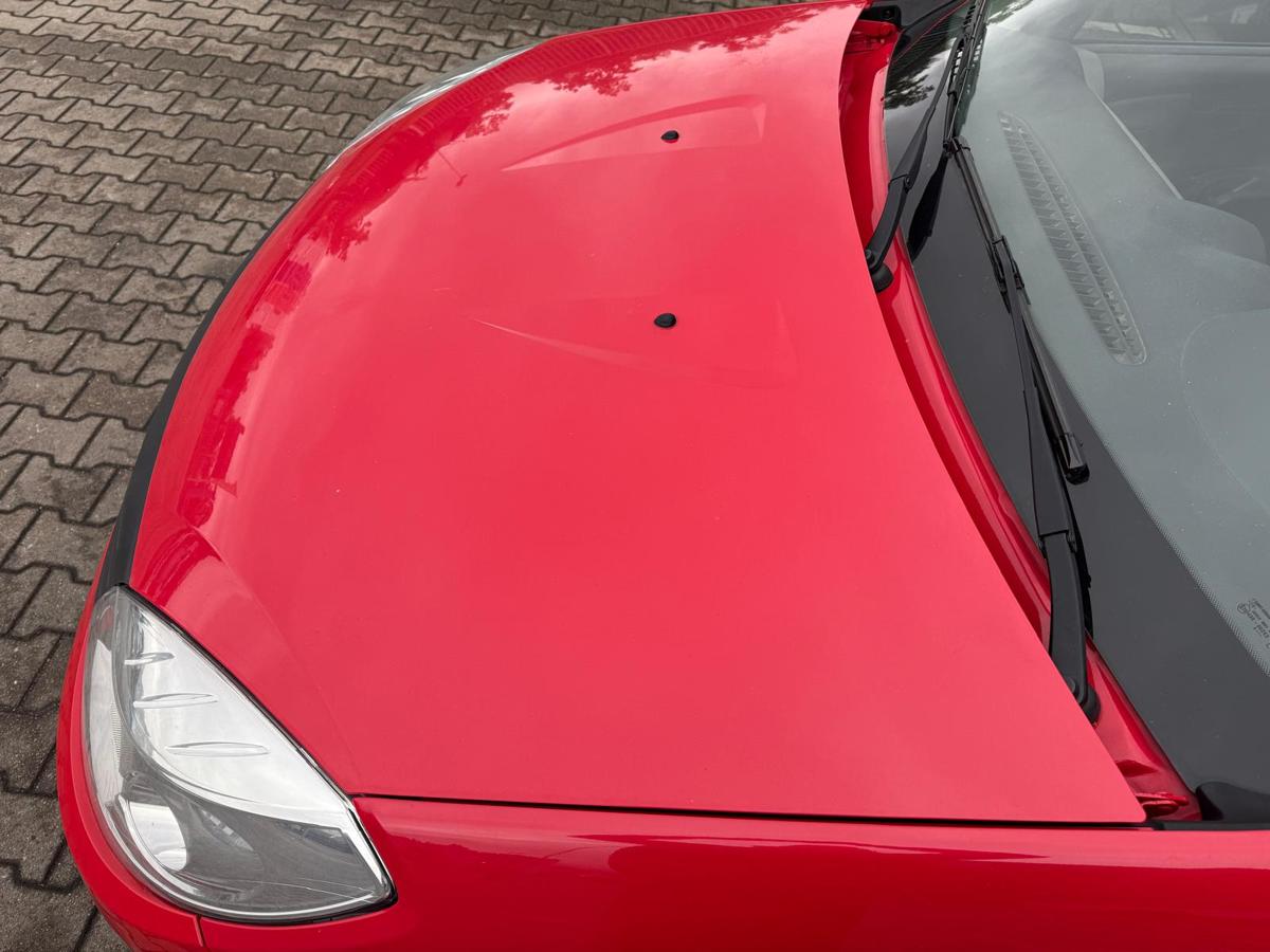 Dacia Sandero SD original Motorhaube OV21D Red Passion BJ09